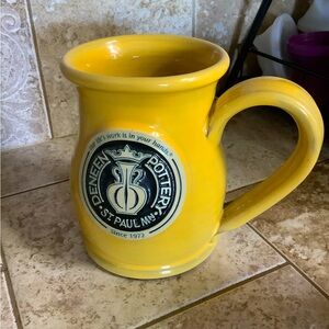Deneen Pottery Sunshine Retro Logo Mug
